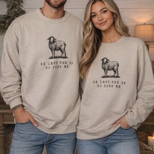 Eternal Light Company. “He left the 99 Unisex Crewneck Sweatshirt- XL